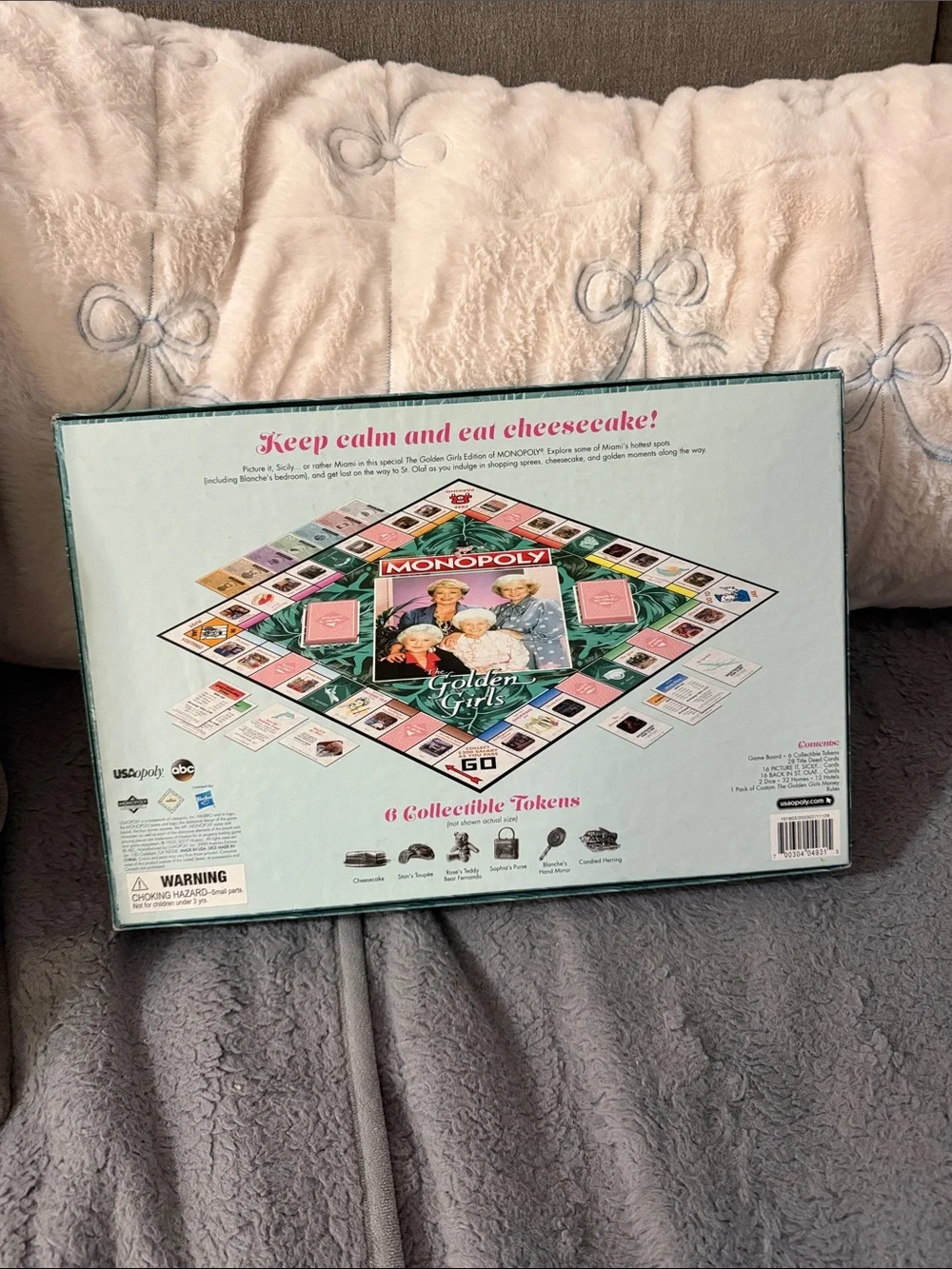 Monopoly The Golden Girls Edition Board Game - Mint Teal